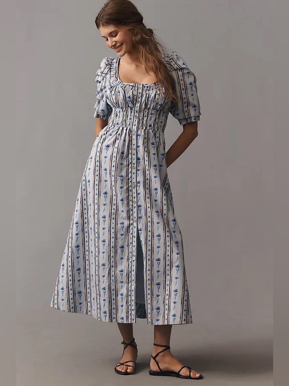 Anthropologie Maeve midi dress